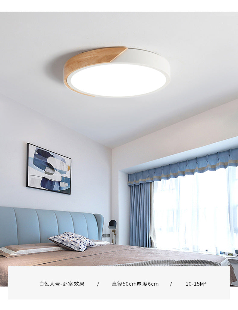 Moderne LED Plafondlamp voor Slaapkamer - Acryl en Metaal Rond Inbouwlamp