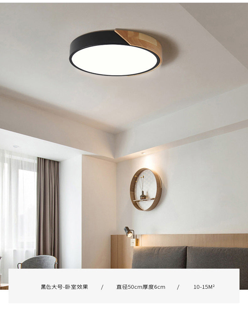 Moderne LED Plafondlamp voor Slaapkamer - Acryl en Metaal Rond Inbouwlamp