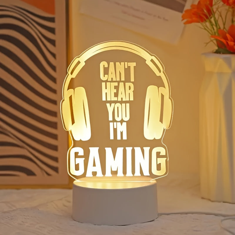 GameLamp - Mini LED Tafellamp met USB-oplading voor Speelkamer