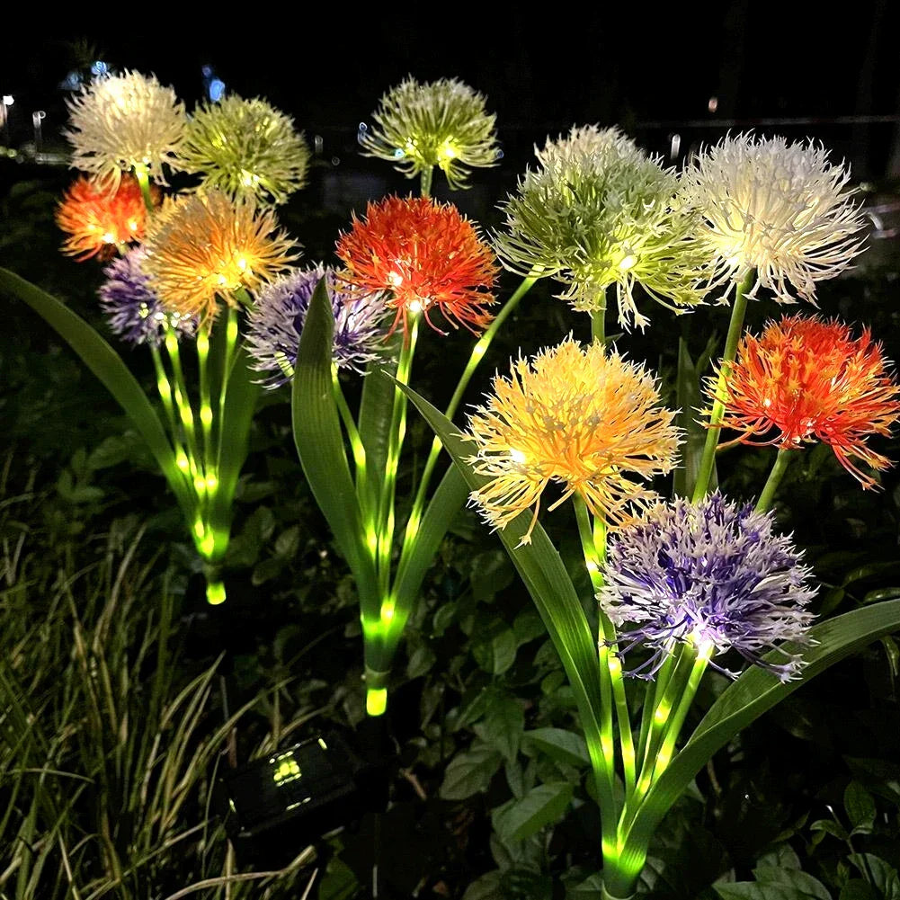 LumiRose - Solar LED Tuinlamp met Rozenblaadjes – Decoratieve Buitenverlichting