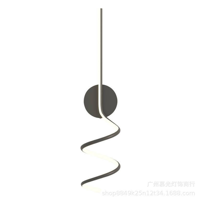 Minimalistische Creative Arcs Lines LED-wandlamp met 1 licht