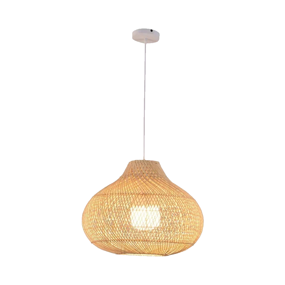 Boho Natuurlijke Handgemaakte Eiland Hanglamp