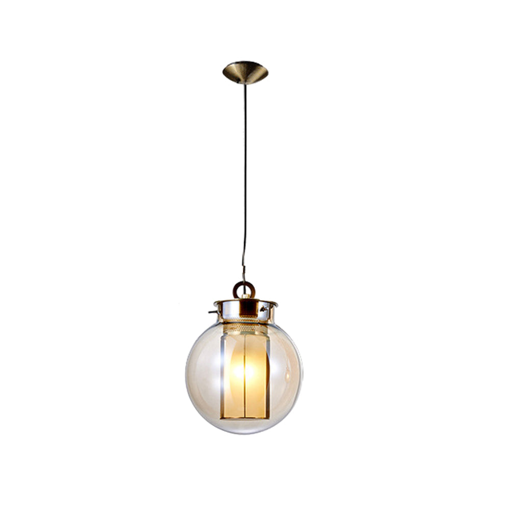 Amber Glazen Hanglamp