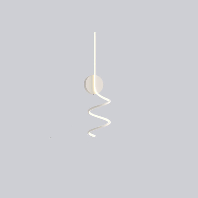 Minimalistische Creative Arcs Lines LED-wandlamp met 1 licht