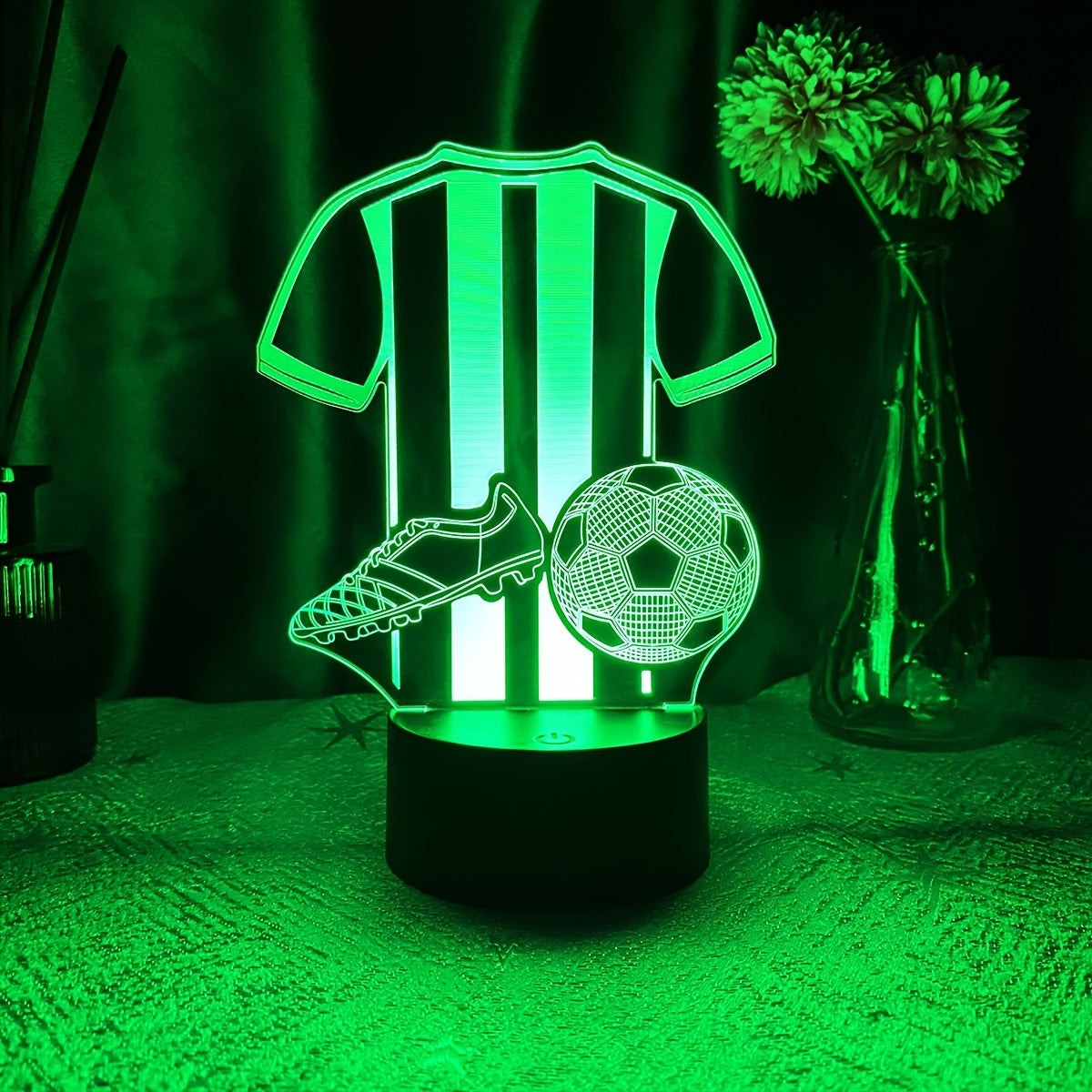 SportLamp - 3D LED Nachtlampje voor Voetbalfans