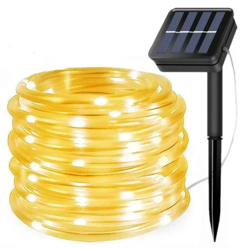 SolarGlow Slinger - LED Lichtketting voor Buiten en Binnen, Weerbestendig & Energiezuinig