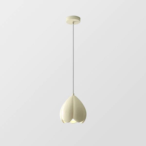 Franse Stijl Crèmekleurige Hanglamp Rustiek Natuur-Inspired Design