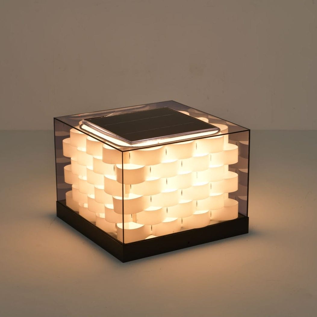 Cubed Weave Outdoor Light - Solar Buitenlamp