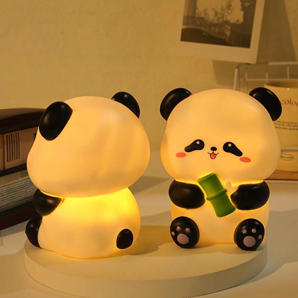 PandaGlow - Schattige LED Nachtlamp voor Bureau & Slaapkamer