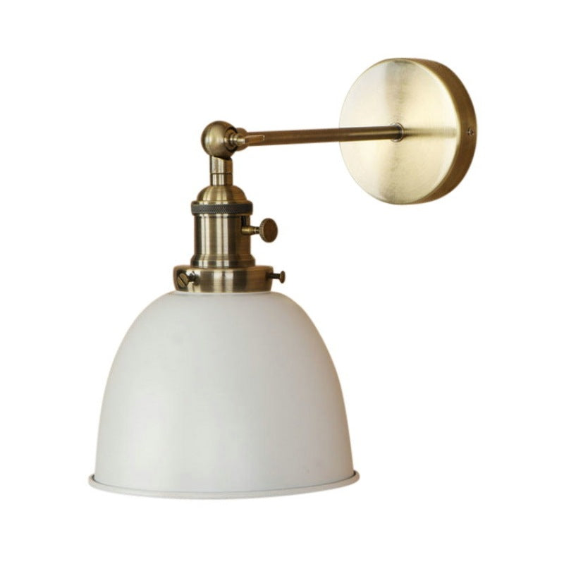 Liam Vintage LED Wandlamp Binnen Zwart Slaapkamer Metaal