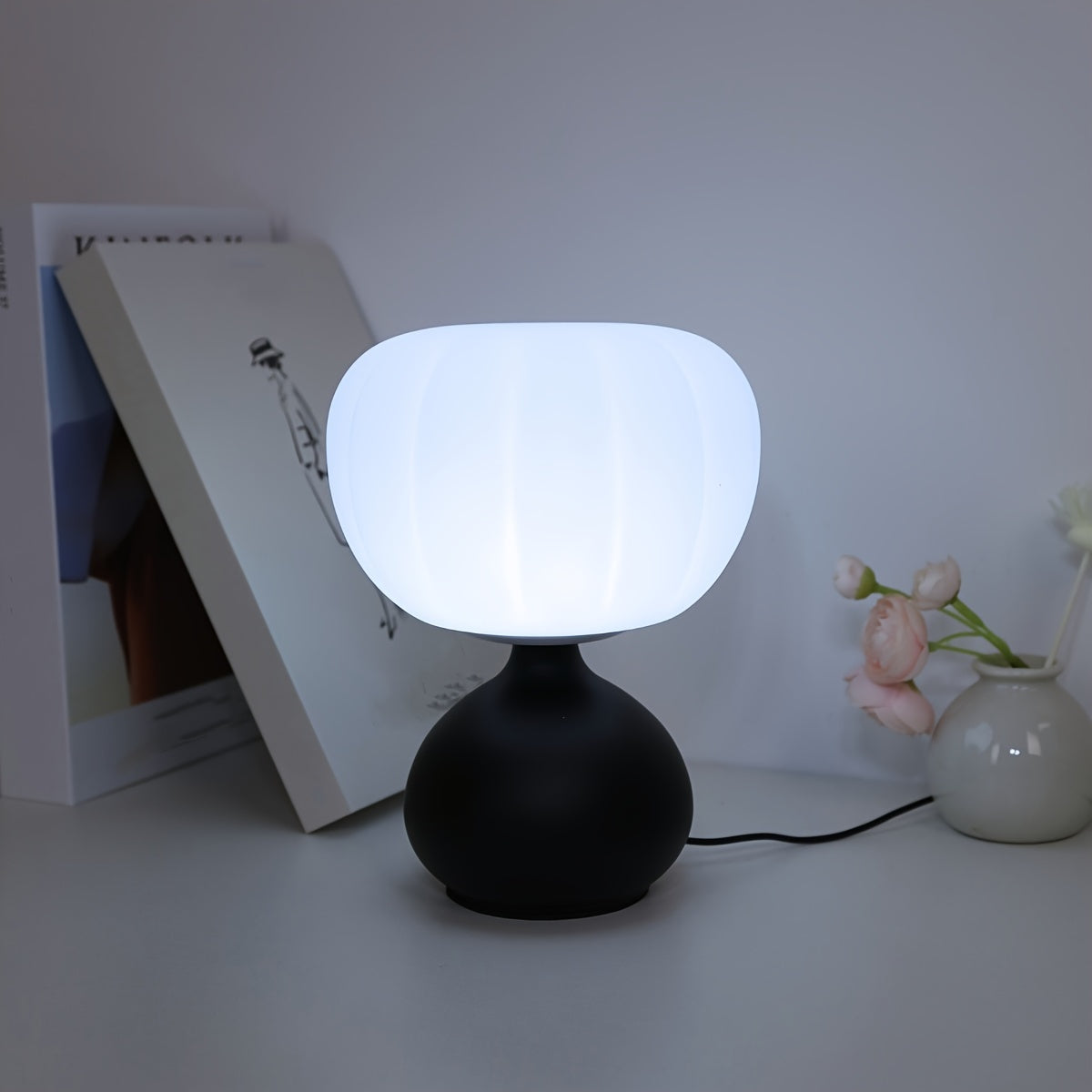 Pompoenlamp - 3-Kleuren LED Tafellamp