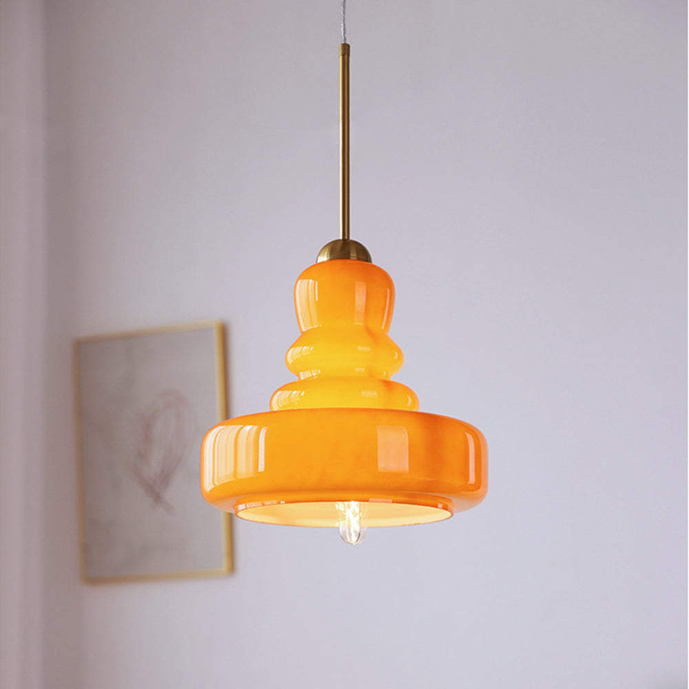 Kleurvolle Bauhaus Kalebas Hanglamp