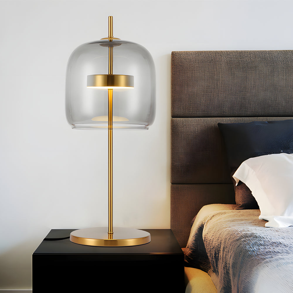 LumiLux - Mystical Glass Table Lamp for a Warm Atmosphere