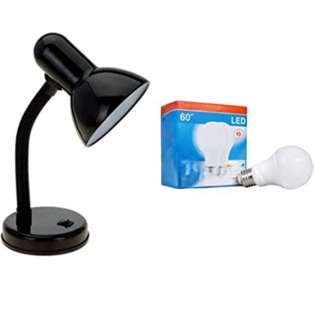 Hose Neck Bureau Lamp - Flexibele LED Lamp met Energiezuinige Lamp