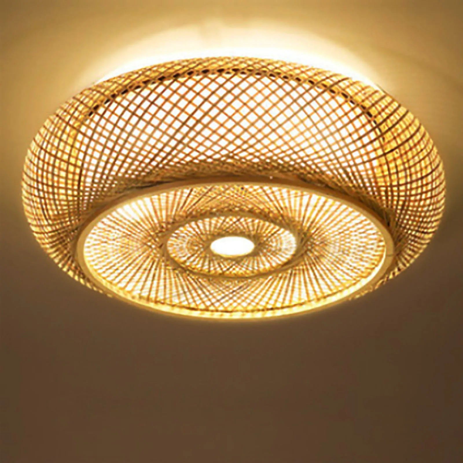 ZenLight - Bamboe Inbouwlamp voor Plafond