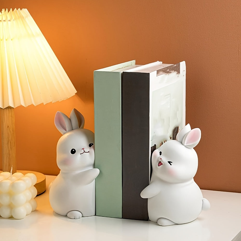 BunnyBookends - Schattige konijnen boekensteunen set van 2