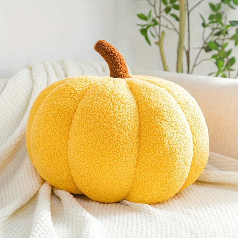 Cozy Pumpkin Kussen - Zachte, Kleurrijke Decoratie voor Halloween en Feestjes