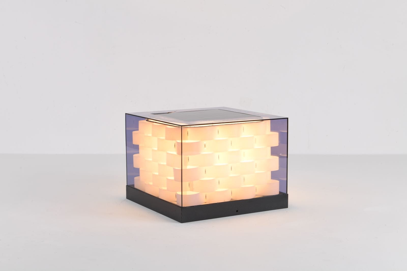 Cubed Weave Outdoor Light - Solar Buitenlamp