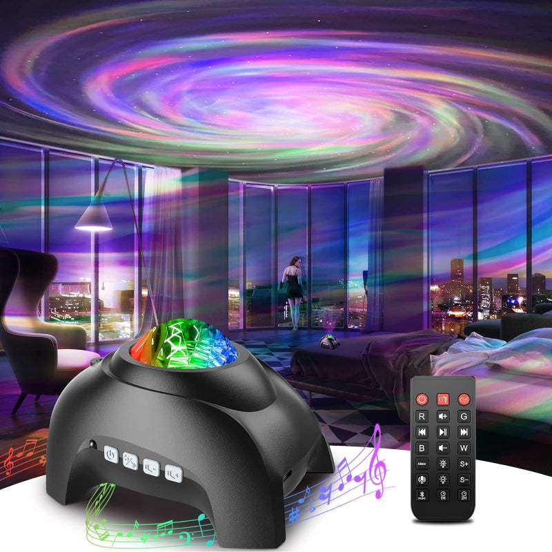 4 In 1 Galaxy - en Sterrenprojector met Bluetooth Speaker