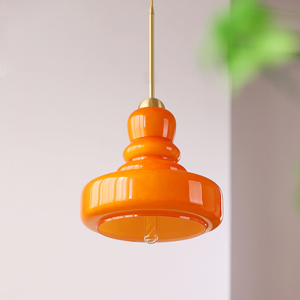 Kleurvolle Bauhaus Kalebas Hanglamp