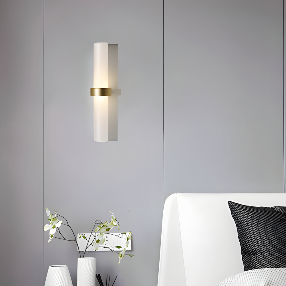 LumiTube - Moderne Wandlamp van Mat Glas