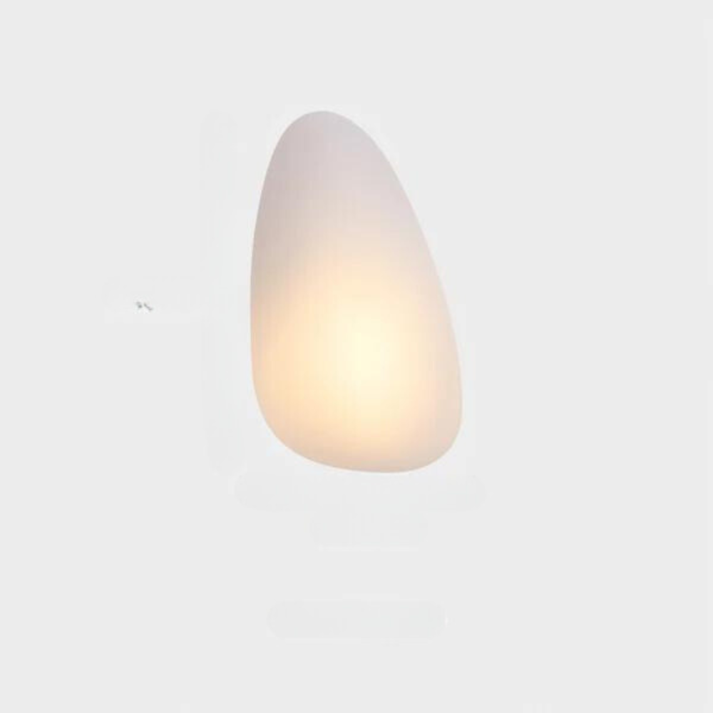 PebbleHue Wandlamp - LED Wandlamp van Glas in Noordse Stijl