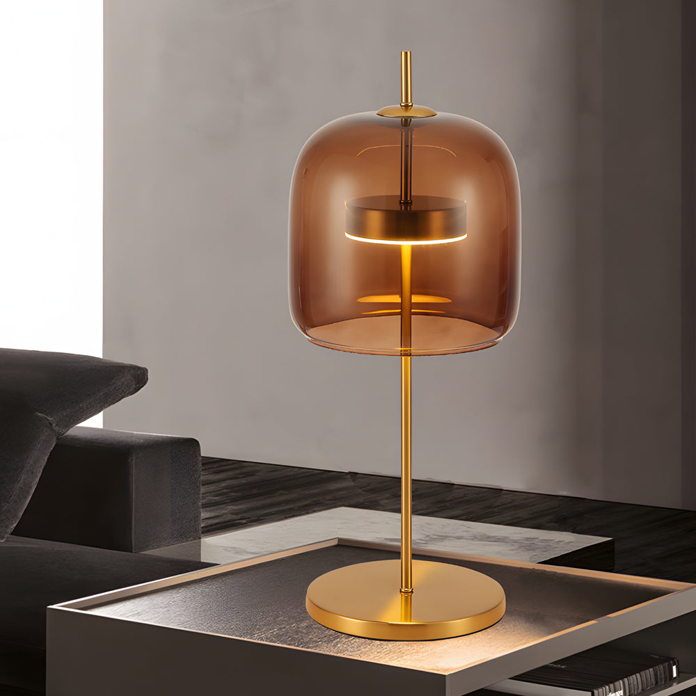 LumiLux - Mystical Glass Table Lamp for a Warm Atmosphere