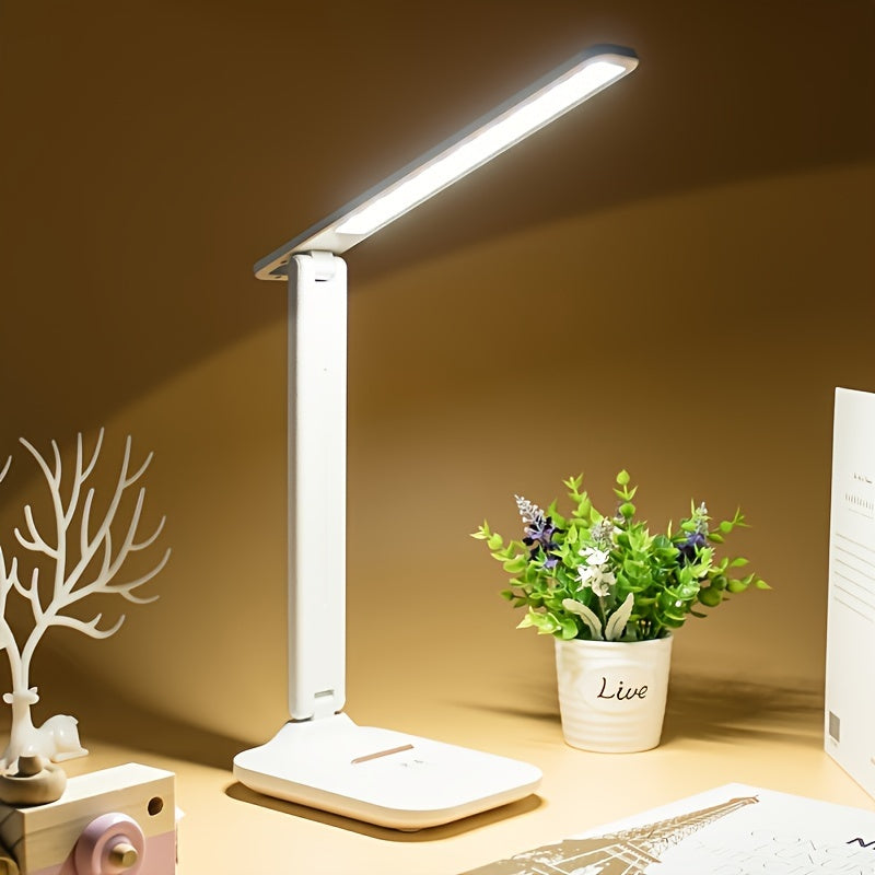 LumiDesk - Dimbare LED Bureaulamp met Touchbediening en USB