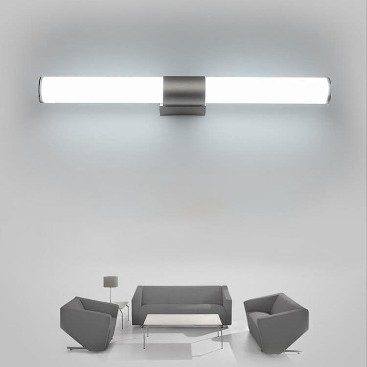 Moderne minimalistische LED-wandlamp voor de spiegel