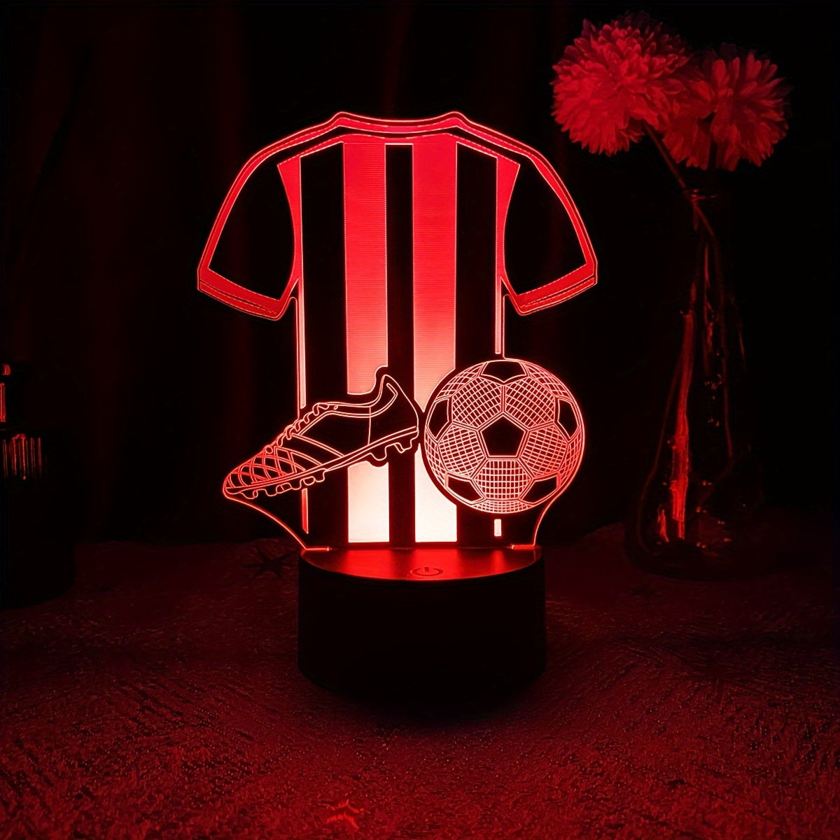 SportLamp - 3D LED Nachtlampje voor Voetbalfans