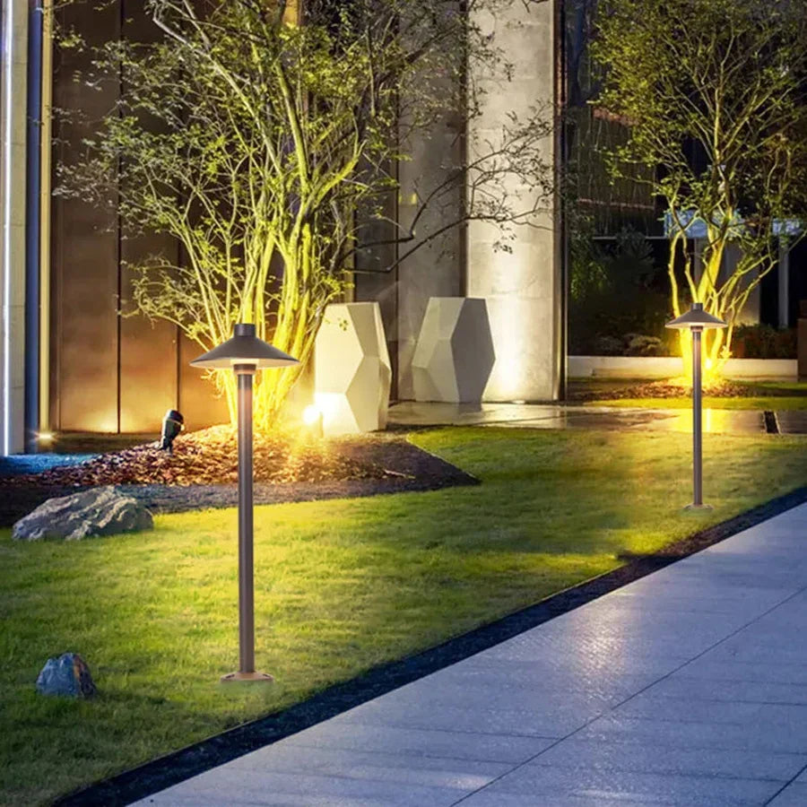 LumiPath – Solar LED Tuinpadlamp voor Buiten – Weerbestendig & Energiezuinig