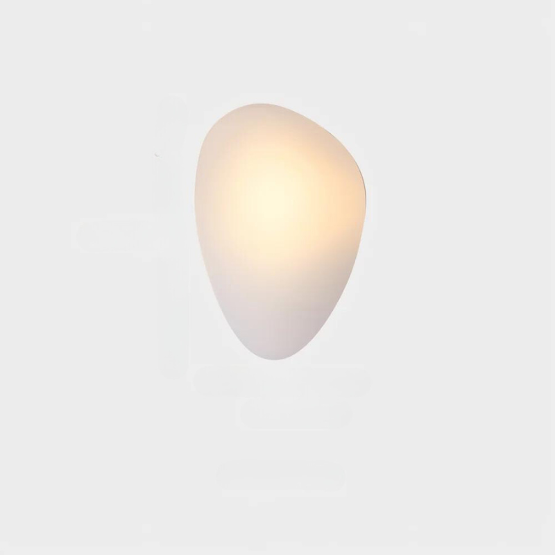 PebbleHue Wandlamp - LED Wandlamp van Glas in Noordse Stijl