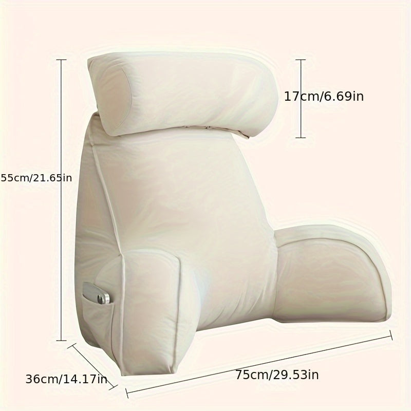 Lumbar Support Kussen - Multifunctioneel Rugkussen voor Bank, Bed en Lezen, All-Season Design