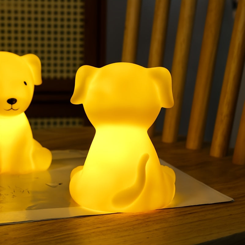 PuppyGlow - Schattige Cartoon Hondenlamp met Warm Licht voor Kamerdecoratie