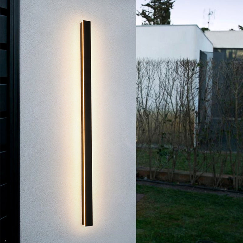 Zenith - Moderne Design LED Wandlampen Zwart Metaal voor Tuin en Hal