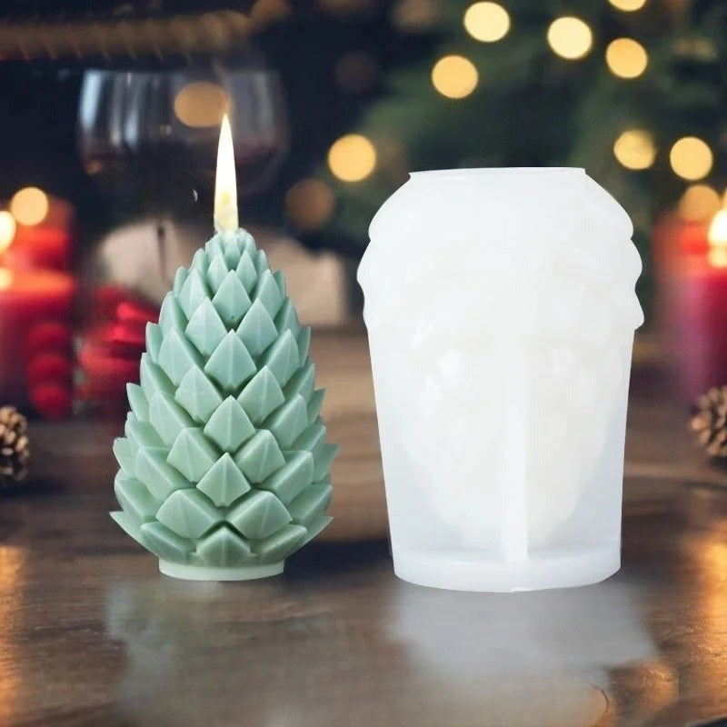 ElkMold – Elegante 3D Kerstkaarsen Vorm