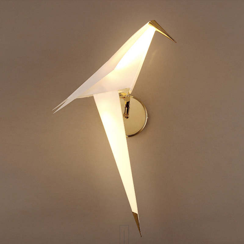 Clifford Design Vogel LED Binnen Wandlamp Metaal