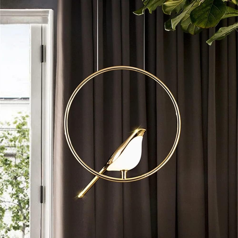 Creatieve Vogels LED Cirkelslinger Hanglamp