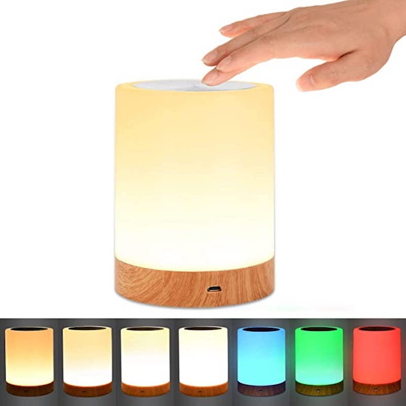 Night Light - Touch Lamp voor Slaapkamers en Woonkamer met Oplaadbare Batterij