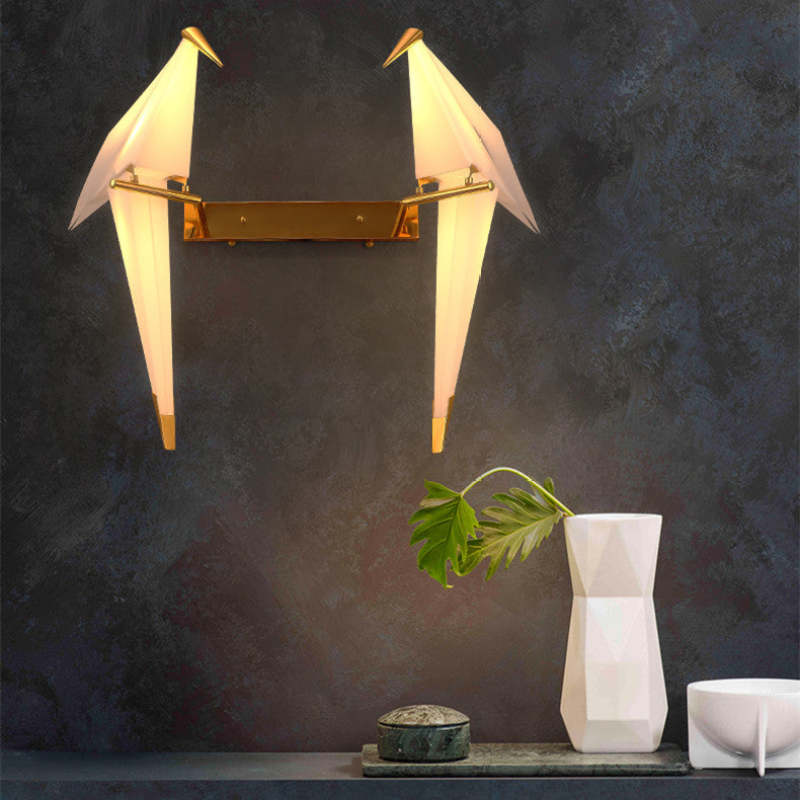 Clifford Design Vogel LED Binnen Wandlamp Metaal