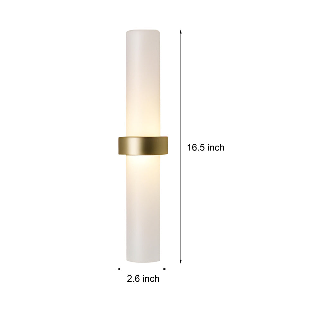 LumiTube - Moderne Wandlamp van Mat Glas