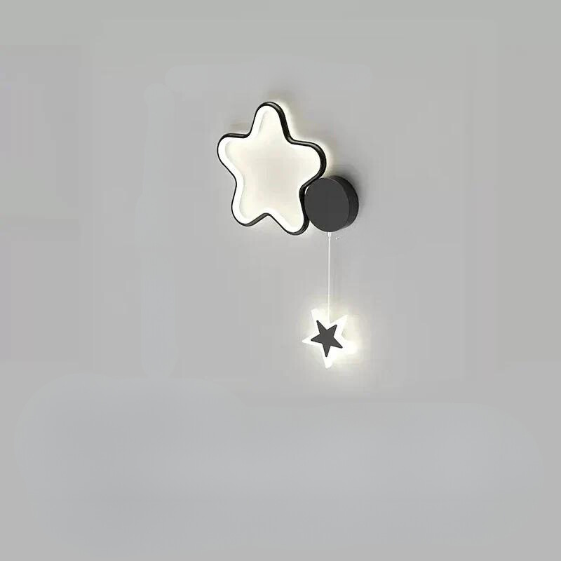 LumiDroom - Wolken Ster Maan LED-Wandlamp