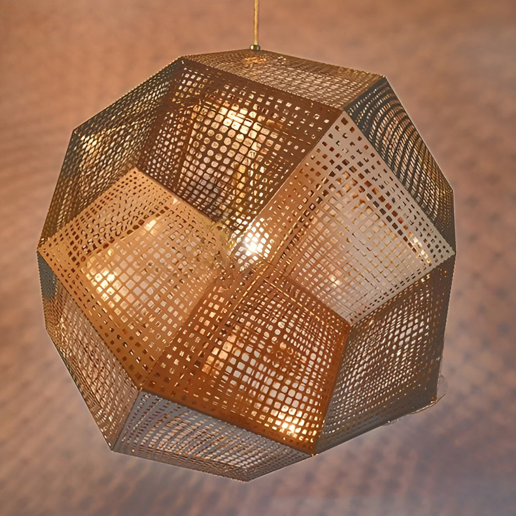 ModernSphere - Postmoderne Geometrische Ronde Hanglamp Kroonluchter