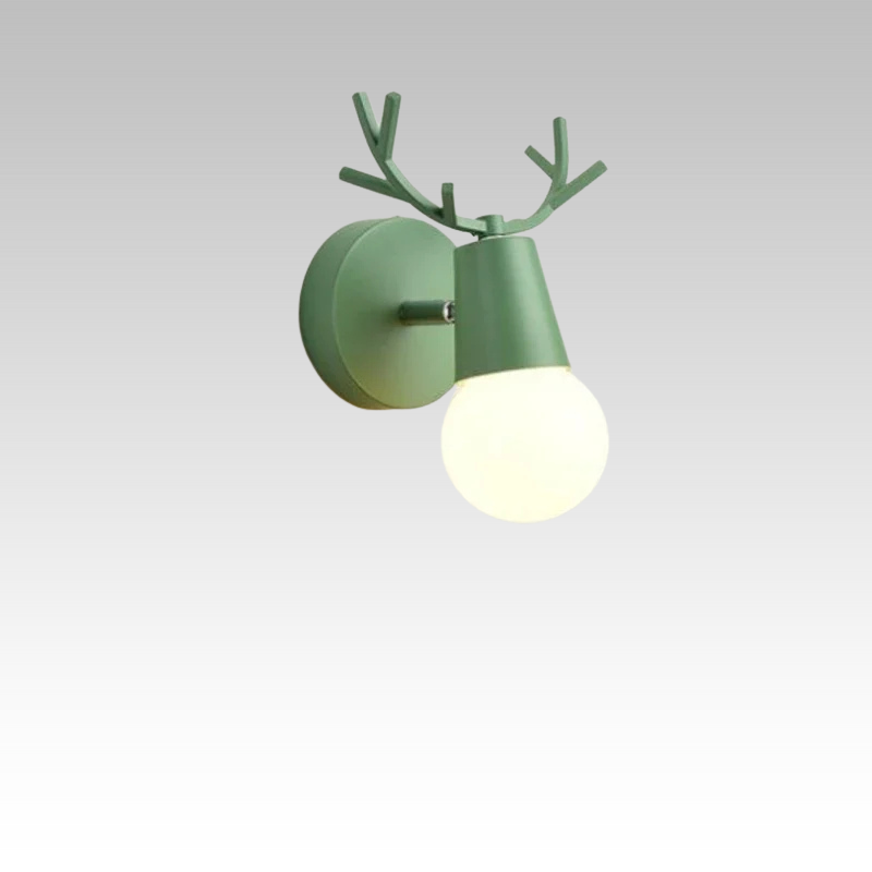 AntlerGlow - Moderne Verstelbare Kinderkamer Wandlamp