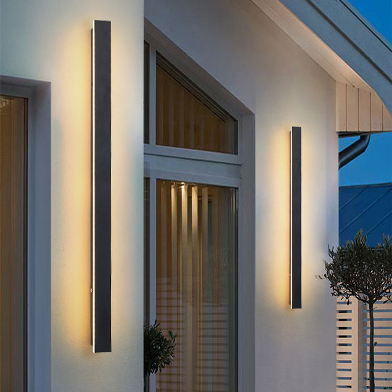 Zenith - Moderne Design LED Wandlampen Zwart Metaal voor Tuin en Hal