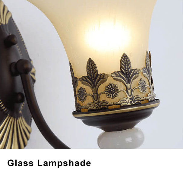 VintageGlow - Klassieke wandlamp met dubbele lampenkappen