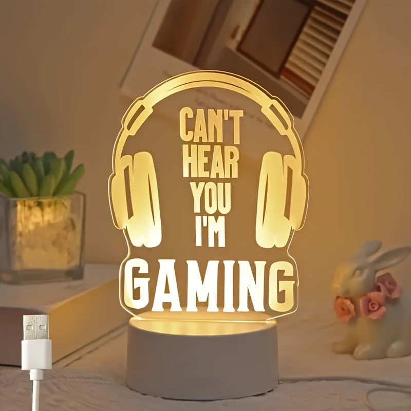 GameLamp - Mini LED Tafellamp met USB-oplading voor Speelkamer