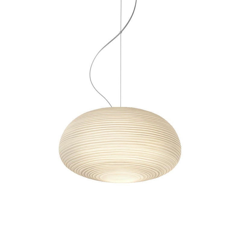 Hanglamp voor Plafond - Moderne Geribbelde Glazen Lamp