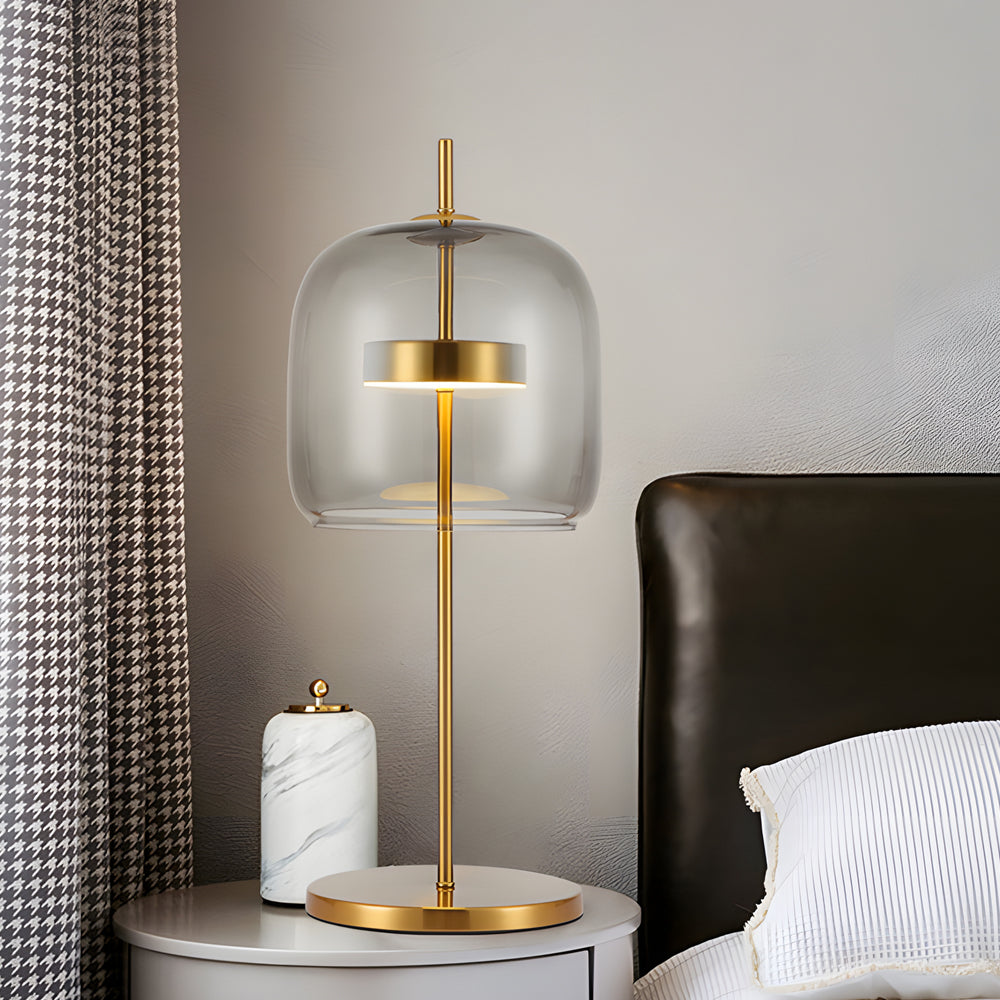 LumiLux - Mystical Glass Table Lamp for a Warm Atmosphere