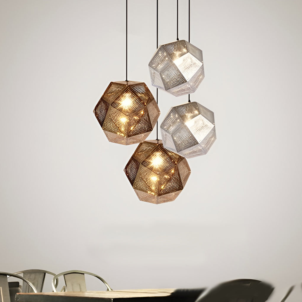 ModernSphere - Postmoderne Geometrische Ronde Hanglamp Kroonluchter